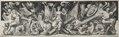 Combates y triunfos, probablemente 1560s de Etienne Delaune