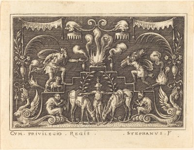 El sacrificio de Abraham de Etienne Delaune