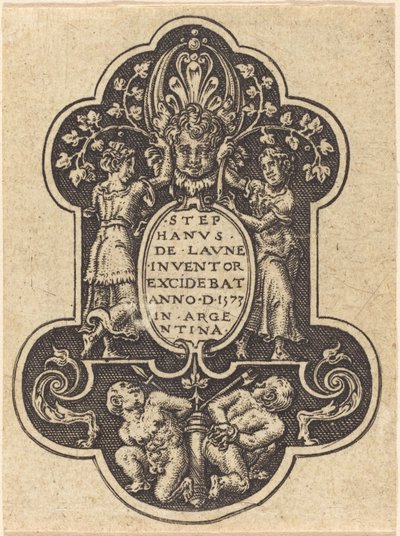 Página de título de Etienne Delaune