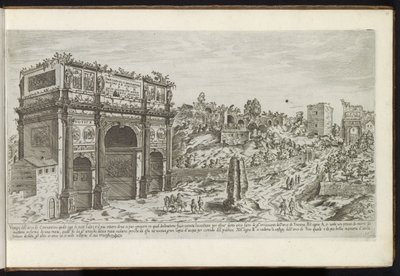 Arco de Constantino en Roma Edificios antiguos (título de la serie) I vestigi dell
