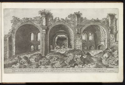 Restos de la basílica de Majencio en Roma Edificios antiguos (título de la serie) I vestigi dell