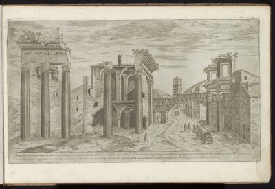 Ruinas del Foro de Nerva Edificios antiguos (título de la serie) I vestigi dell