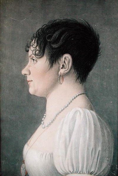 Retrato de una Niña, c.1810 de Etienne Esperance Bouchardy