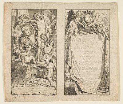 Vignettes pour les Tablettes historiques, topographiques et physiques de Bourgogne, 1755 de Etienne Fessard