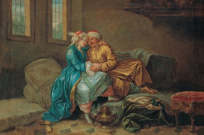 La favorita del sultán, siglo XVIII de Étienne Jeaurat