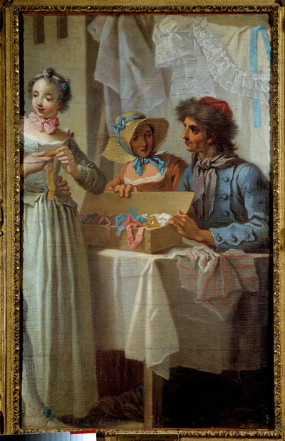 El vendedor de cintas de Étienne Jeaurat