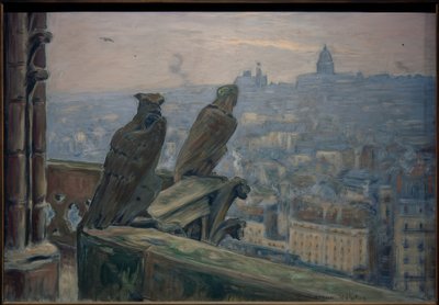París visto desde Notre-Dame de Etienne Moreau Nelaton