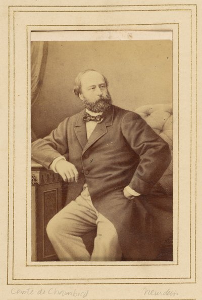 Conde de Chambord [Henri Charles Ferdinand Marie Dieudonne, d