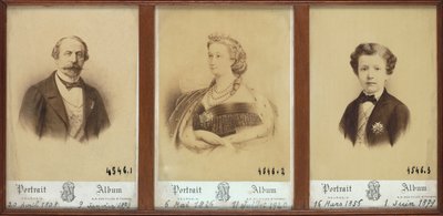 Retrato de la familia Imperiale de Etienne & Neurdein Louis Antonin (1846-p. 1915) Neurdein