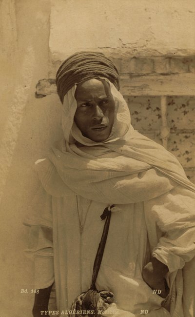 Un hombre bereber mozabita de Etienne and Neurdein Louis Antonin Neurdein