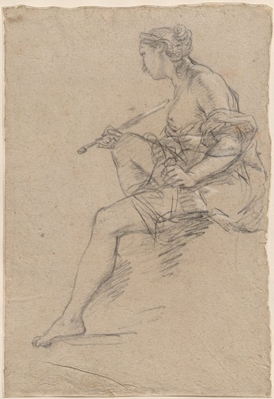 Estudio para una alegoría de la pintura de Etienne Parrocel