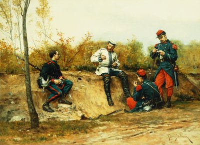 El prisionero, 1889 de Etienne Prosper Berne Bellecour