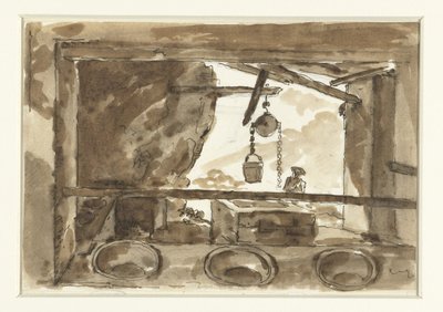 Osteria in de Campagna de Etienne de Lavallee Poussin