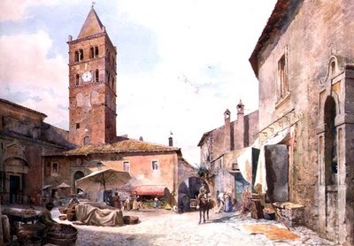 Vista de la Piazza dell