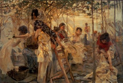 Lavanderas de Ettore Tito