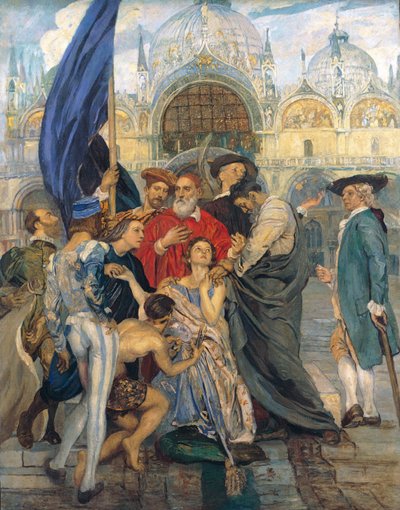 Los Pintores Venecianos, 1937 de Ettore Tito