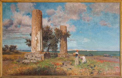 El templo de Júpiter en Siracusa de Ettore de Maria Bergler