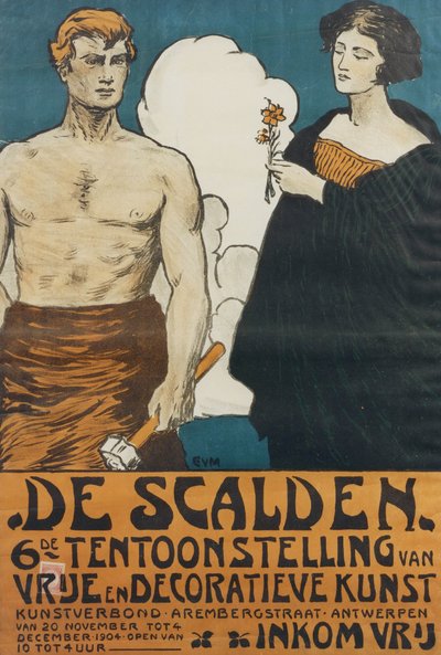 Sexta exposición De Scalden de Eugeen van Mieghem