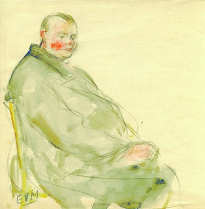 El poeta y escritor Victor Brunclair de Eugeen van Mieghem