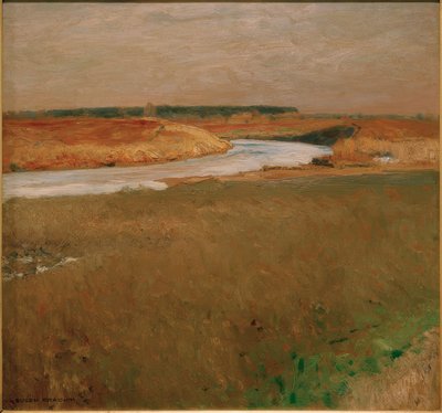 Tarde en el Oberspree de Eugen Felix Prosper Bracht