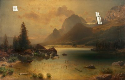Hintersee cerca de Berchtesgaden de Eugen Jettel