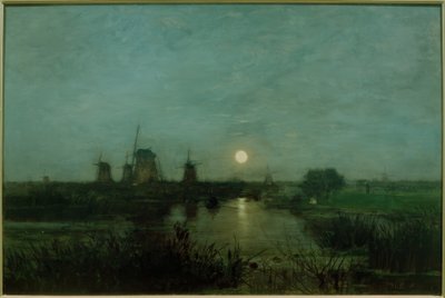 Paisaje lunar en Holanda de Eugen Jettel