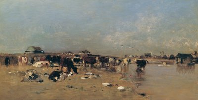 Bebidas ganaderas en la báscula de Eugen Jettel