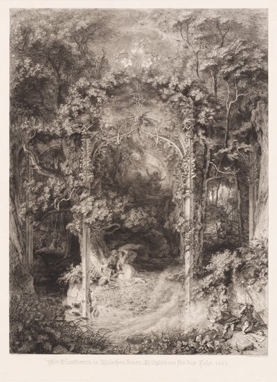 Das Waldfräulein de Eugen Napoleon Neureuther