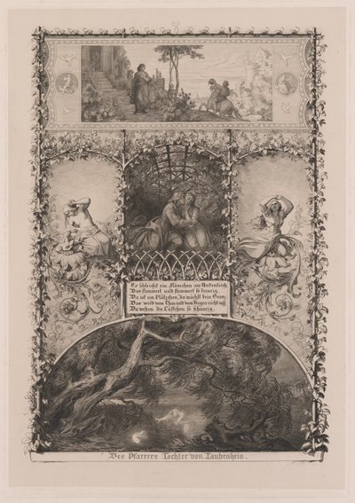 Des Pfarrers Tochter von Taubenhein (La Hija del Pastor de Taubenhain) de Eugen Napoleon Neureuther