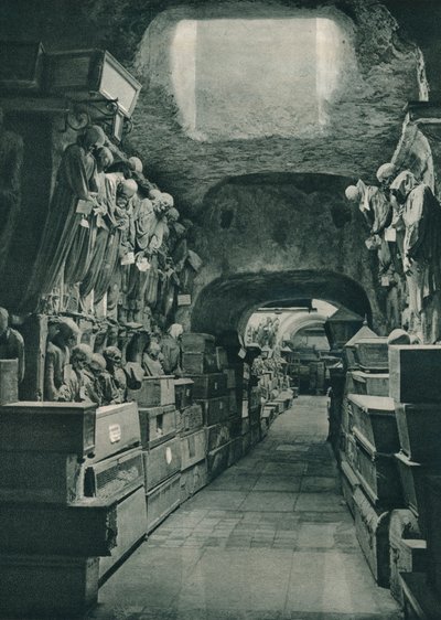 Catacumbas de los Capuchinos, Palermo, Sicilia, Italia de Eugen Poppel