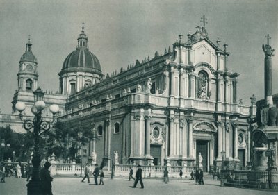 Catedral de Catania, Sicilia, Italia, 1927 de Eugen Poppel