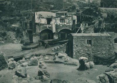 Casa en la Marina Grande, Capri, Italia, 1927 de Eugen Poppel