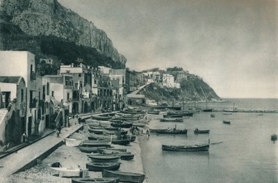 Marina Grande, Capri, Italia, 1927 de Eugen Poppel