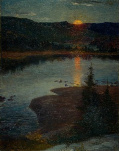 Amanecer en Valdres de Eugen Prinz von Schweden