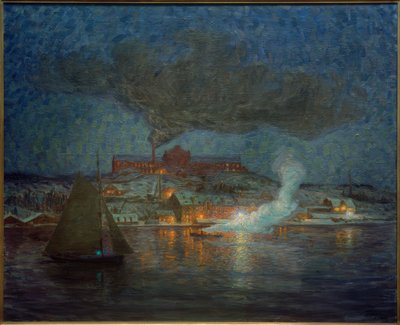Fábrica de aceite en Rökar de Eugen Prinz von Schweden
