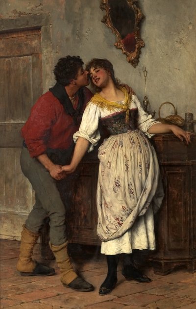 Aceptado, 1887 de Eugen von Blaas