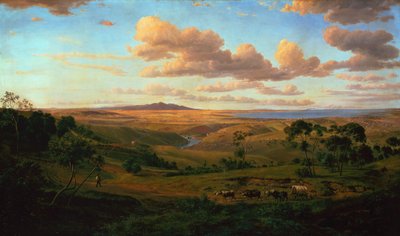 Vista de Geelong de Eugen von Guerard