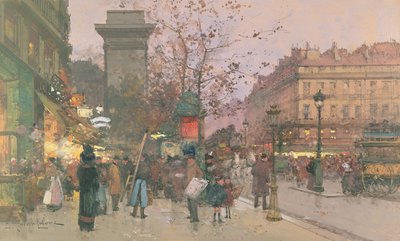 Porte Saint Denis de Eugene Galien Laloue