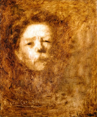Retrato de Eugene Carriere de Eugene (after) Carriere