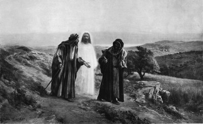 Discípulos en Emaús, c1905 de Eugene Alexis Girardet