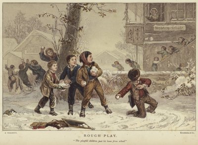 Juego brusco de Eugene Alexis Girardet