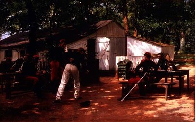 Soldados del Sexto Regimiento en descanso de Eugene Alexis Girardet