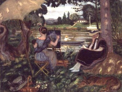Un Domingo en el Campo de Eugene Antoine Durenne