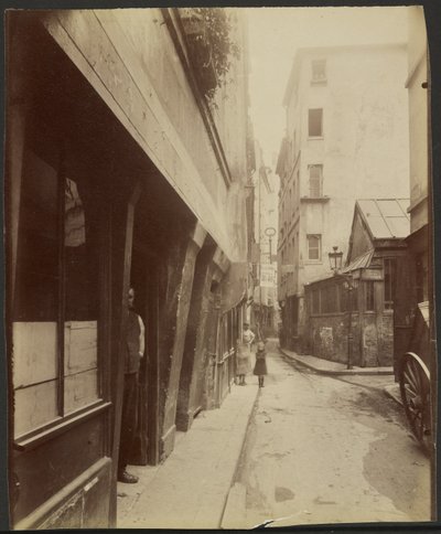 En la esquina de la Rue de Venise, en el 14 (4.º) de Eugène Atget
