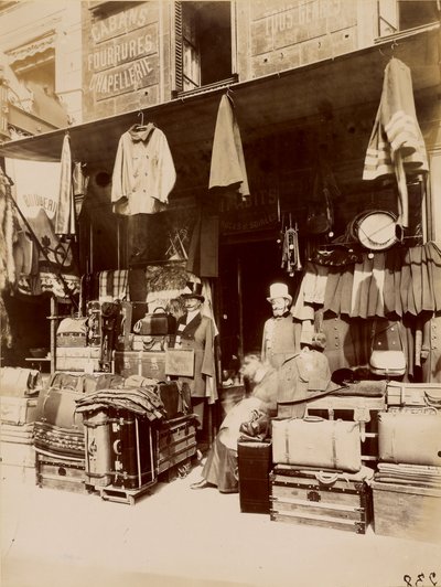 Tienda - rue du Petit Thomas de Eugène Atget