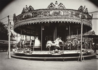 Carrusel de Eugène Atget