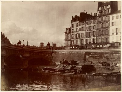 Rincón del Pont Neuf de Eugène Atget