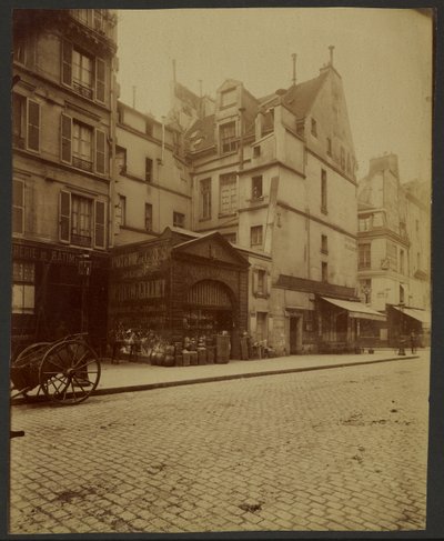 Cour de la Rue des Archives 46 de Eugène Atget