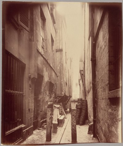 Callejón sin salida del Boeuf, calle Saint-Merri de Eugène Atget
