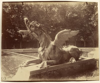 Gran Trianón, «Dragon», de Hardy de Eugène Atget